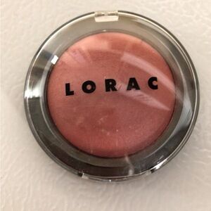 LORAC baked matte satin blush in velvet rope
